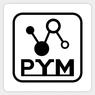 PymTech - Making the World a Little Bit Smaller Sticker